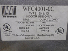 Load image into Gallery viewer, TB Wood&#39;s WFC4001-0C E-TRAC AC Inverter 460V 3PH 50/60Hz 2.2A 1.8KVA 1HP Used
