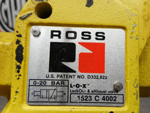 Load image into Gallery viewer, ROSS 1523-C-4002 0-20BAR Lock Out Exhaust Vale Used With Warranty
