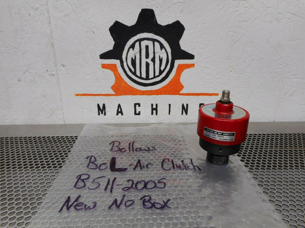 Bellows Bel-Air Clutch B511-2005 Solenoid Valve New No Box