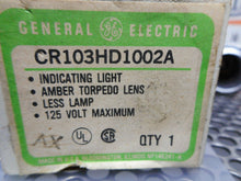 Load image into Gallery viewer, General Electric CR103HD1002A Indicating Light 125V Less Lamp New

