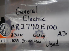 Load image into Gallery viewer, General Electric CR2790E100 A3 General Purpose Relay 230V 60Cy 10A 300V Max Used
