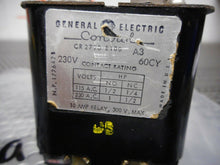 Load image into Gallery viewer, General Electric CR2790E100 A3 General Purpose Relay 230V 60Cy 10A 300V Max Used
