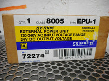 Load image into Gallery viewer, Square D 8005-EPU-1 SY/MAX External Power Unit 120-240VAC Input Voltage Range

