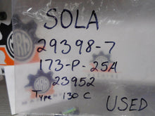 Load image into Gallery viewer, SOLA 29398-7 173-P-25A 23952 Type 130C Power Supply And Circuit Board Warranty

