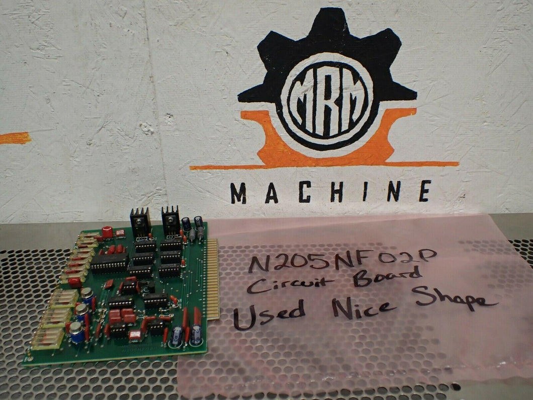 N205NF02P Circuit Board Used With Warranty Fast Free Shipping