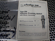 Load image into Gallery viewer, IFM Efector IFA2002-ABOW/SL/BS-400B IF0299 Proximity Sensors New (Lot of 2)
