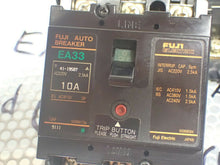 Load image into Gallery viewer, Fuji Electric EA33 10A Circuit Breakers AC220V 2.5kA AC415V 3Pole Used Lot of 3
