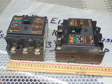 Load image into Gallery viewer, Fuji Electric EA33 10A Circuit Breakers AC220V 2.5kA AC415V 3Pole Used Lot of 3
