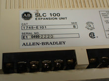 Load image into Gallery viewer, Allen Bradley 1745-E101 Ser B SLC 100 Expansion Unit Used W/ Warranty (Lot of 2)
