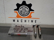 Load image into Gallery viewer, Bimba 041.5-NR Pneumatic Air Cylinder Used With Warranty (Lot of 3)
