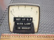 Load image into Gallery viewer, General Electric 612X69 0-5AC Volts Meter Used With Warranty
