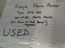 Load image into Gallery viewer, Fireye Flame Monitor Type EPD 380 60-1950 Back Panel Used With Warranty
