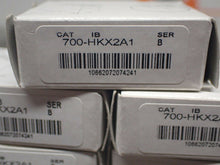 Load image into Gallery viewer, Allen Bradley 700-HKX2A1 Ser B Relays 120VAC 8 Blade New Old Stock (Lot of 11)
