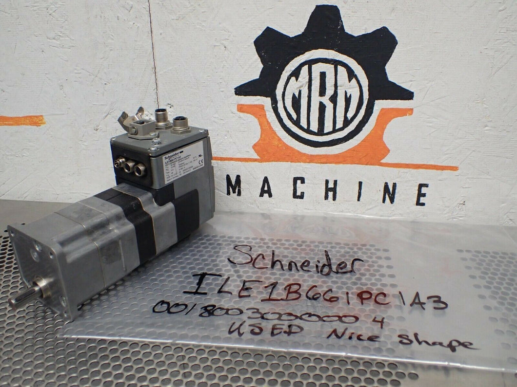 Schneider ILE1B661PC1A3 Motor 36VDC 10Nm 5A PR825.00 Rev 1.05 Used With Warranty