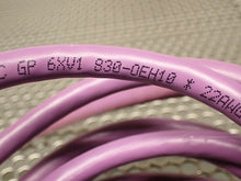 Load image into Gallery viewer, Siemens Simatic (2) 6XV1 830-OEH10 600V 106&quot; Long Cables W/ 5 Pin Connectors

