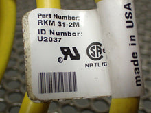 Load image into Gallery viewer, Turck U2037 RKM 31-2M Cordset 3P Female Connector 80&quot; Long Used With Warranty

