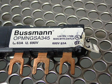Load image into Gallery viewer, Bussmann OPMNGSA345 Comb Bars 63A 600V Used With Warranty
