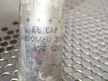 Load image into Gallery viewer, El Cap 4800MFD 35VDC Capacitor Used With Warranty Fast Free Shipping
