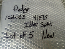 Load image into Gallery viewer, Dodge 102053 41E15 Idler Sprockets New Old Stock (Lot of 5)
