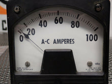 Load image into Gallery viewer, Type KA-221 Style 291B672A19 0-100 A-C Amperes Panel Meter Used With Warranty
