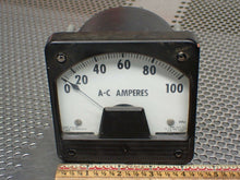 Load image into Gallery viewer, Type KA-221 Style 291B672A19 0-100 A-C Amperes Panel Meter Used With Warranty

