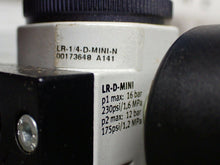 Load image into Gallery viewer, Festo LR-1/4-D-MINI-N &amp; LR-D-MINI Regulator With Gauge 0-16bar 0-220PSI Used
