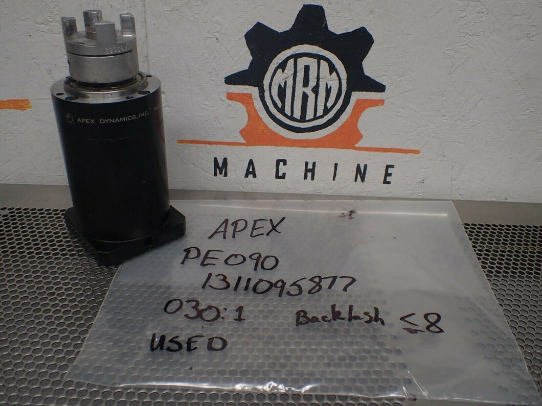 APEX PE090 1311095877 030:1 Motor Gear Box Used With Warranty