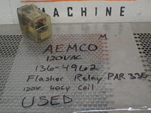 Load image into Gallery viewer, AEMCO 136-4962 120VAC Flasher Relay PAR 335 120V Cy Coil Used With Warranty
