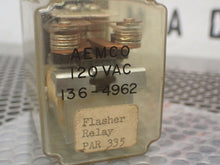 Load image into Gallery viewer, AEMCO 136-4962 120VAC Flasher Relay PAR 335 120V Cy Coil Used With Warranty
