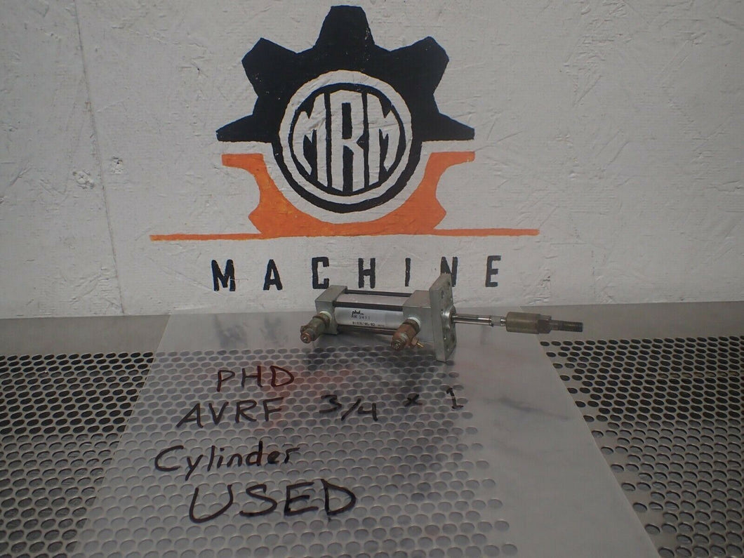 PHD AVRF-3/4 X 1 Pneumatic Cylinder Used With Warranty Fast Free Shipping