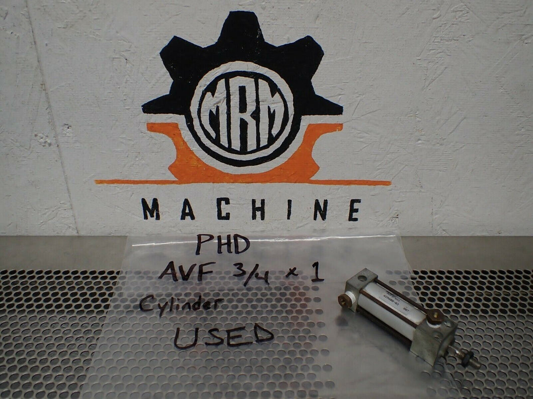 PHD AVF 3/4 x 1 Cylinder Used With Warranty Fast Free Shipping