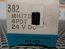 Load image into Gallery viewer, Potter &amp; Brumfield MH17D Relays 4PDT 5A 24VDC New In Box (Lot of 2)
