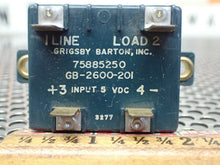 Load image into Gallery viewer, Grigsby Barton 75885250 GB-2600-201 Solid State Relays Used Warranty (Lot of 2)
