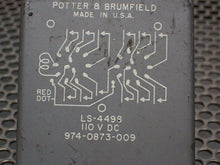 Load image into Gallery viewer, Potter &amp; Brumfield LS-4498 Relay 110V 974-0873-009 Used With Warranty
