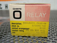 Load image into Gallery viewer, Ohmite GPRTPX-78T Relay 8Pin 110VDC Coil New In Box Fast Free Shipping
