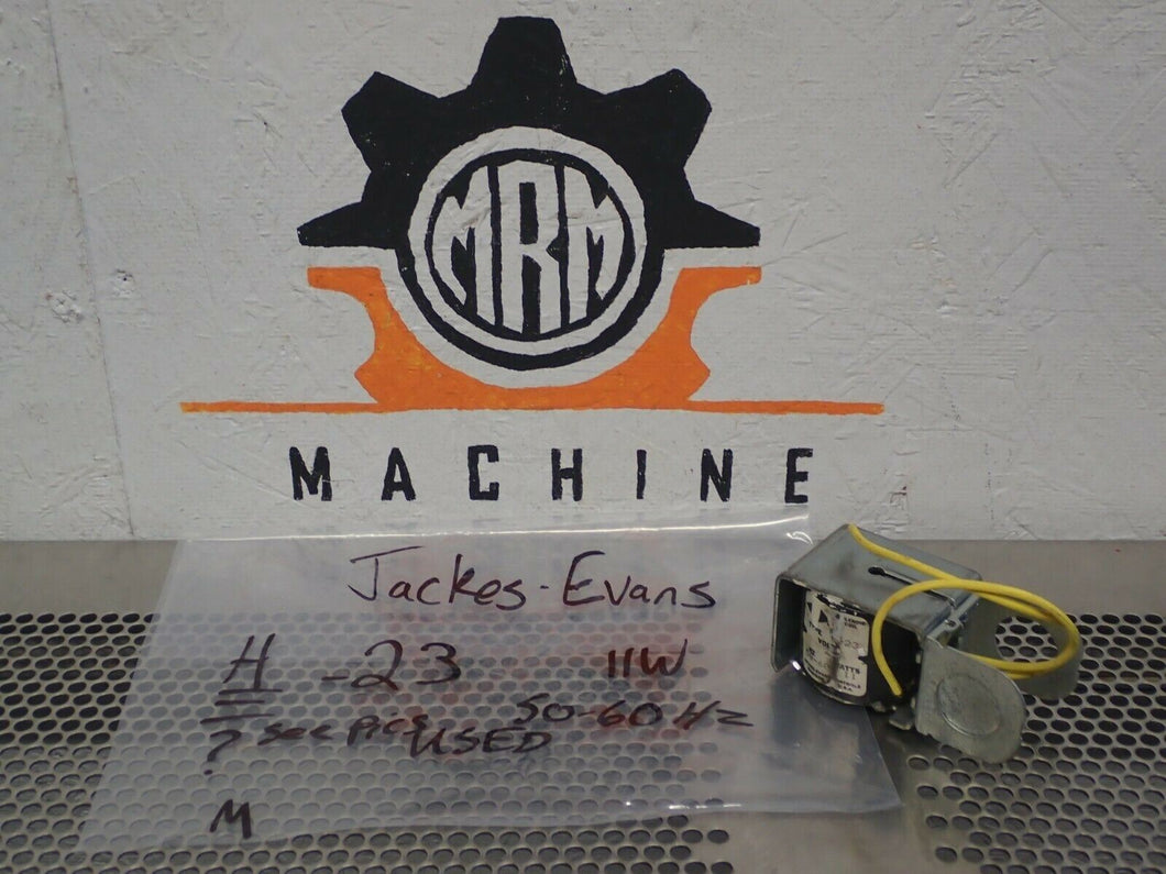 Jackes-Evans H-23 Solenoid Coil 50/60Hz See All Pictures Used With Warranty