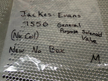 Load image into Gallery viewer, Jackes-Evans Type P2 755G General Purpose Valve W/O Coil MOPD 300 New Old Stock
