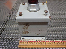 Load image into Gallery viewer, Allen Bradley 800T-QB10 Ser T AC120V Illuminated Pushbutton W/ Hubbell PB-1 Box

