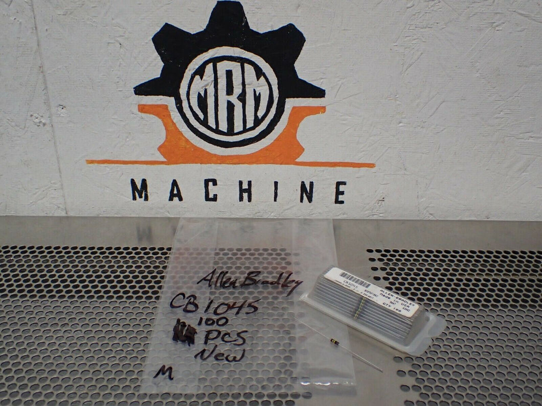 Allen Bradley CB1045 RC07GF104J 100K Ohms 5% Resistors New (Lot of 100)