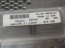 Load image into Gallery viewer, Allen Bradley CB1045 RC07GF104J 100K Ohms 5% Resistors New (Lot of 100)
