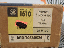 Load image into Gallery viewer, Allen Bradley 1610-T0360S24 Ser C Dry Reed Relay 24VDC New In Box
