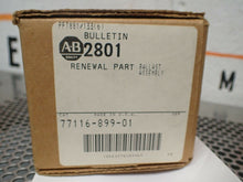 Load image into Gallery viewer, Allen Bradley 77116-899-01 Ballasts New Old Stock (Lot of 2)
