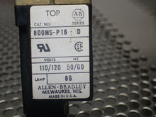 Load image into Gallery viewer, Allen Bradley 800MS-P16 Ser D Pilot Light 110/120V 50/60Hz Used (Lot of 2)
