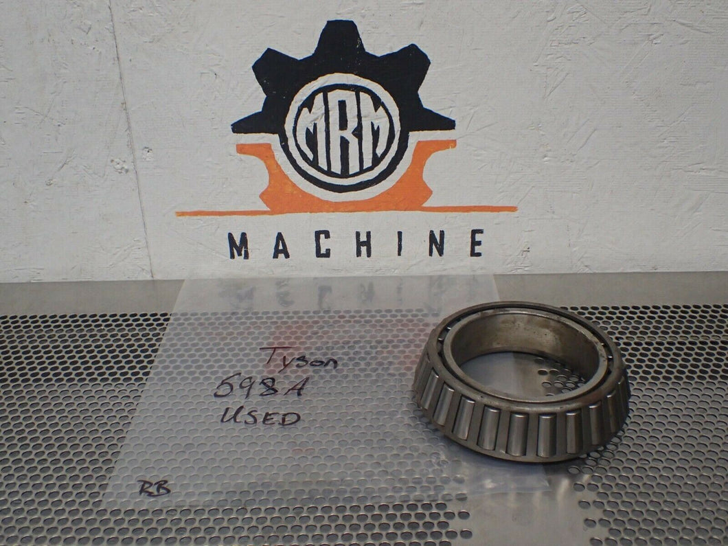 Tyson 598A Tapered Roller Bearing See All Pics Used With Warranty