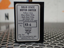 Load image into Gallery viewer, KB Electronics KB-6 Solid State Motor Switch New Old Stock

