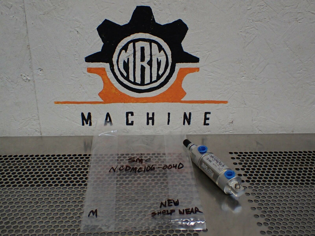 SMC NCDMC106-0040 Pneumatic Cylinder 250PSI New Old Stock See All Pictures - MRM Machine