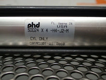 Load image into Gallery viewer, PHD SDD24 X 4-H4-J2-M Pneumatic Cylinders Used With Warranty (Lot of 2) See Pics
