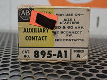 Load image into Gallery viewer, Allen Bradley 895-B1 Ser A Auxiliary Contacts For Size 1 Starters New (Lot of 2)
