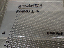 Load image into Gallery viewer, Micro Switch FYABBA1-2 Sensor Used With Warranty (See All Pictures)
