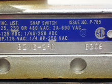 Load image into Gallery viewer, Micro Switch BZV6-2RN Limit Switch 15A 125, 250 Or 480VAC 2A 600VAC Used - MRM Machine
